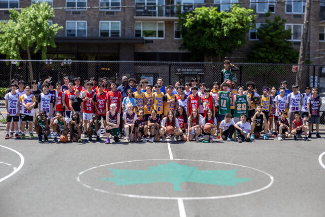Hoops Over Hate group photo