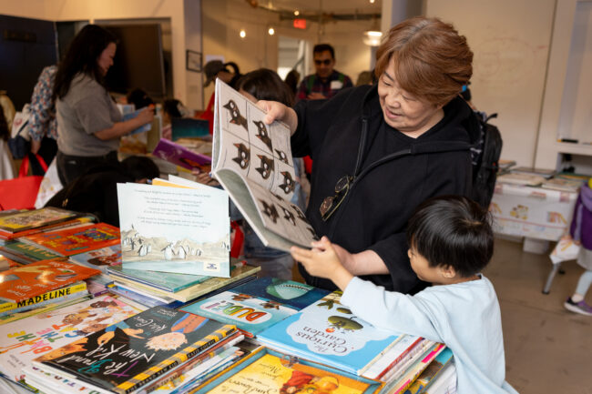 Literacy Gap, book fair, asian american, free books